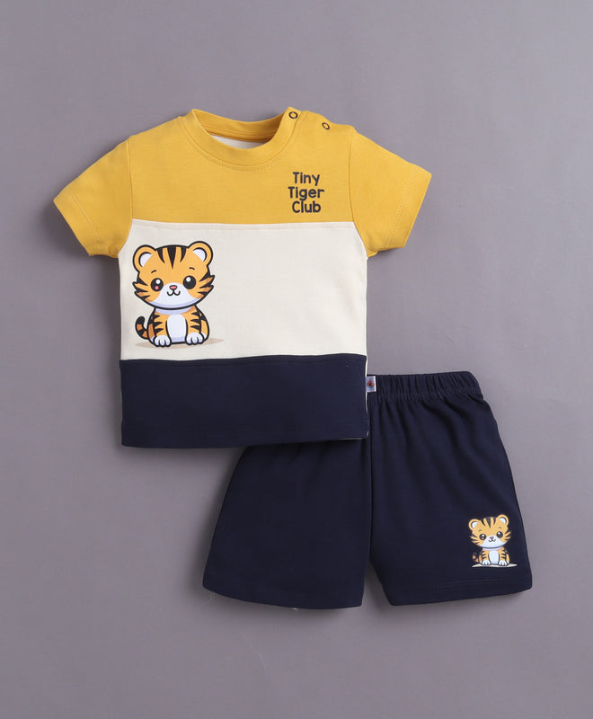 Soft Cotton T-Shirt & Short Set – Easy Everyday Outfit for Boys | Bumzee