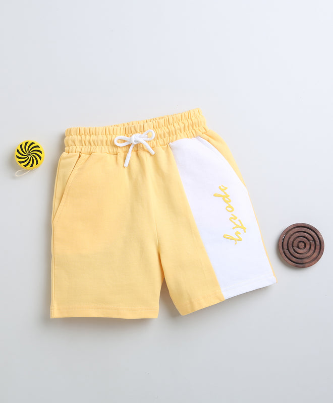 BUMZEE Yellow Boys Shorts