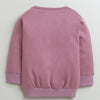 Girls 100% Cotton Space & Bunny Sweatshirt & Jogger Set - Mauve