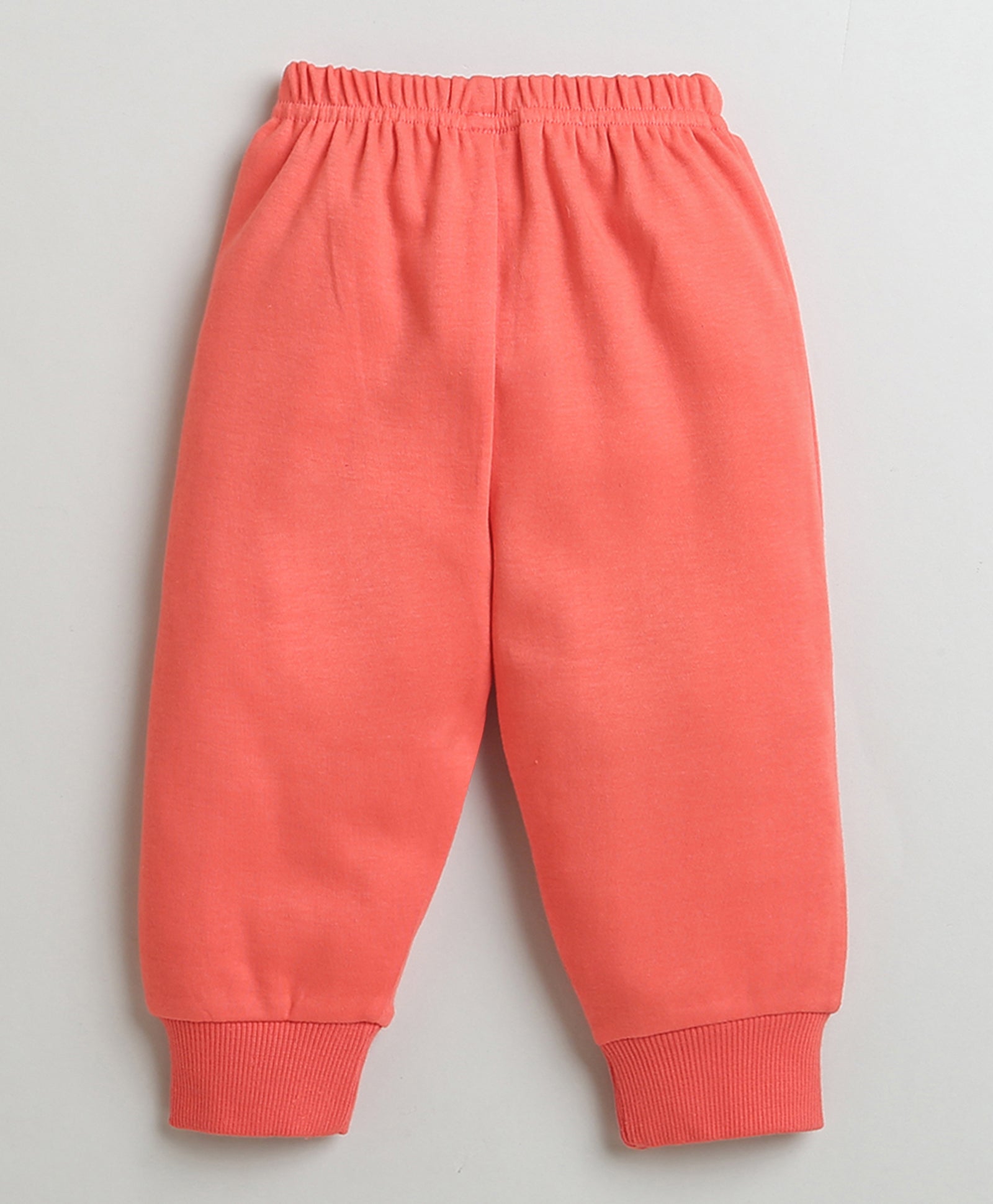 Girls 100% Cotton Popsicles Sweatshirt & Jogger Set - Coral