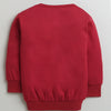 Girls 100% Cotton Panda Sweatshirt & Jogger Set - Maroon