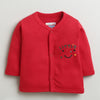 Red & Pink Girls Full Sleeves Cotton Jablas Pack Of 3