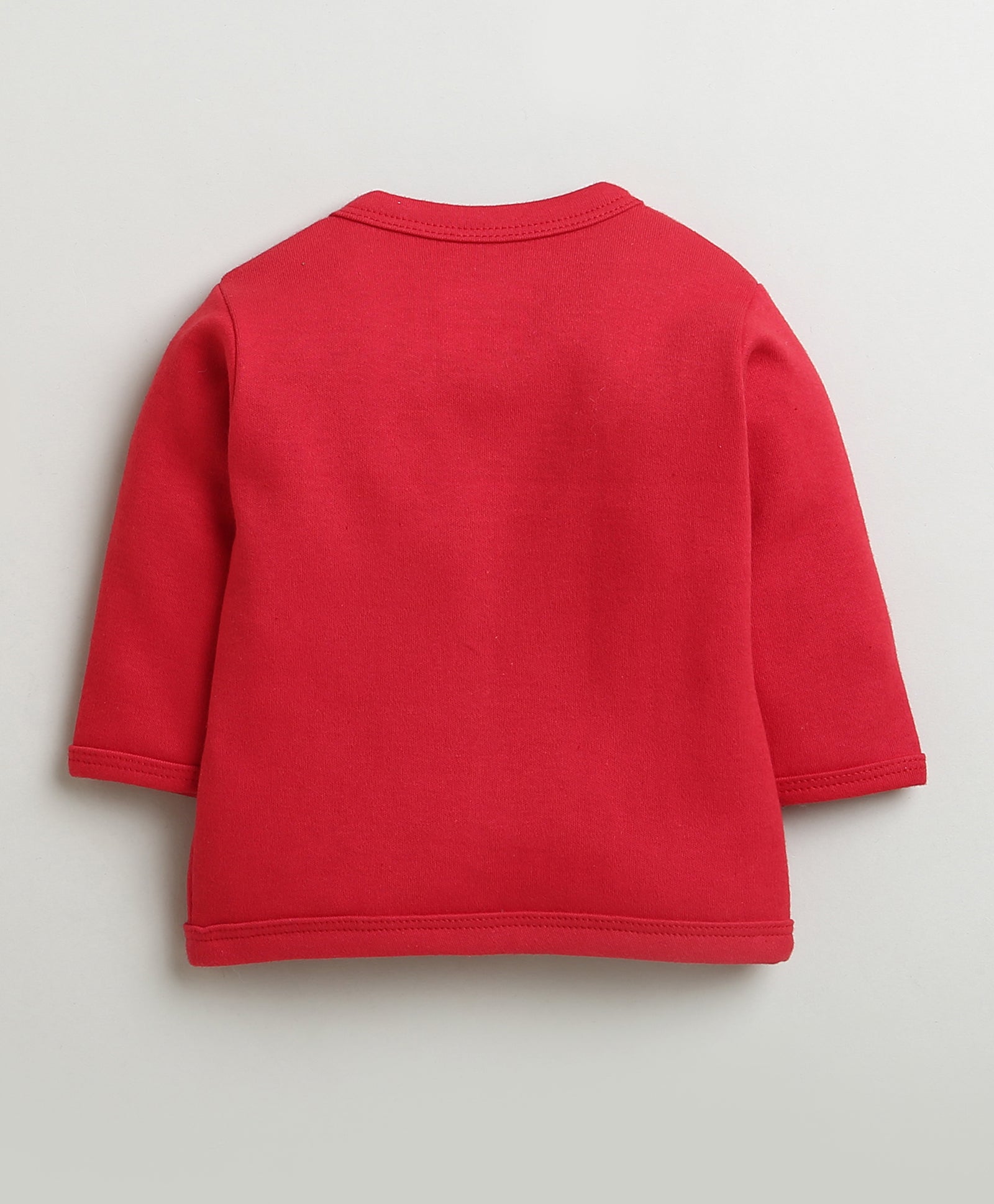 Red & Pink Girls Full Sleeves Cotton Jablas Pack Of 3