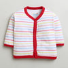 Red & Pink Girls Full Sleeves Cotton Jablas Pack Of 3