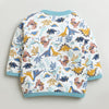 Dusty Blue & White Boys Full Sleeves Cotton Jablas Pack Of 3