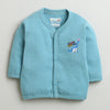 Dusty Blue & White Boys Full Sleeves Cotton Jablas Pack Of 3