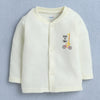 Boys Cotton Blend Solid Thermal Jabla & Jogger Set - Yellow