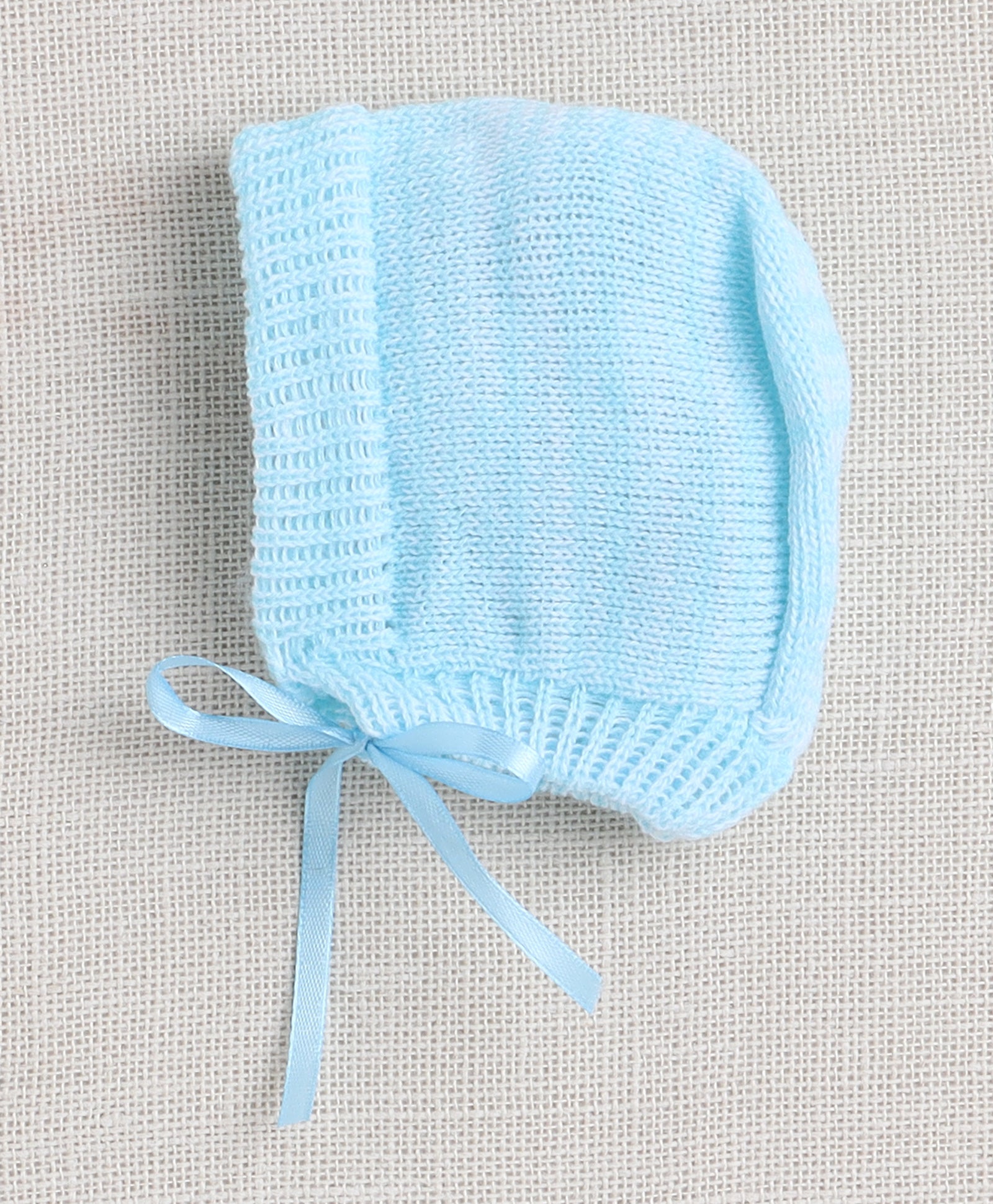 Boys Acrylic Blend Solid Sweater with Cap & Socks - Aqua
