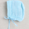 Boys Acrylic Blend Solid Sweater with Cap & Socks - Aqua