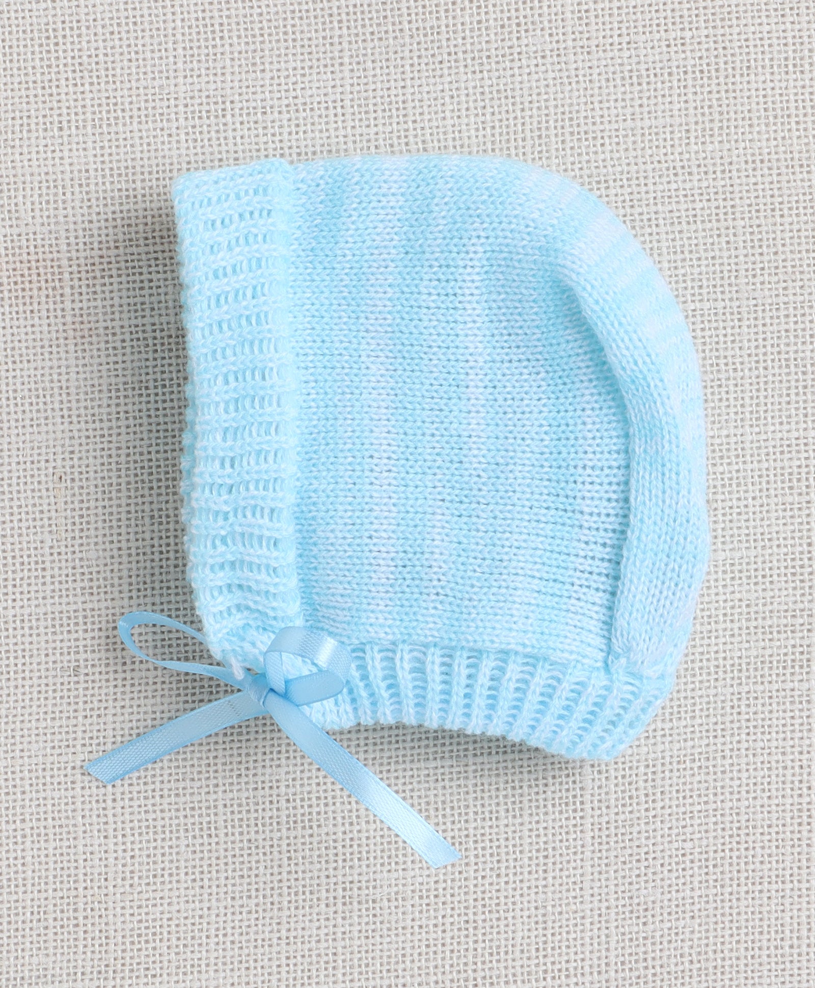 Boys Acrylic Blend Solid Sweater with Cap & Socks - Aqua
