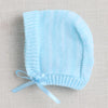 Boys Acrylic Blend Solid Sweater with Cap & Socks - Aqua