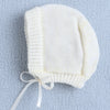 Girls Acrylic Blend Solid Sweater with Cap & Socks - Lemon