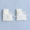 Girls Acrylic Blend Solid Sweater with Cap & Socks - Lemon
