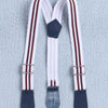 Boys 100% Cotton Star Bodysuit & Short Set - White & Maroon