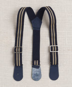 Bumzee Navy & Beige Graphic Print Bodysuit & Short Set, Half Sleeves, 100% Cotton