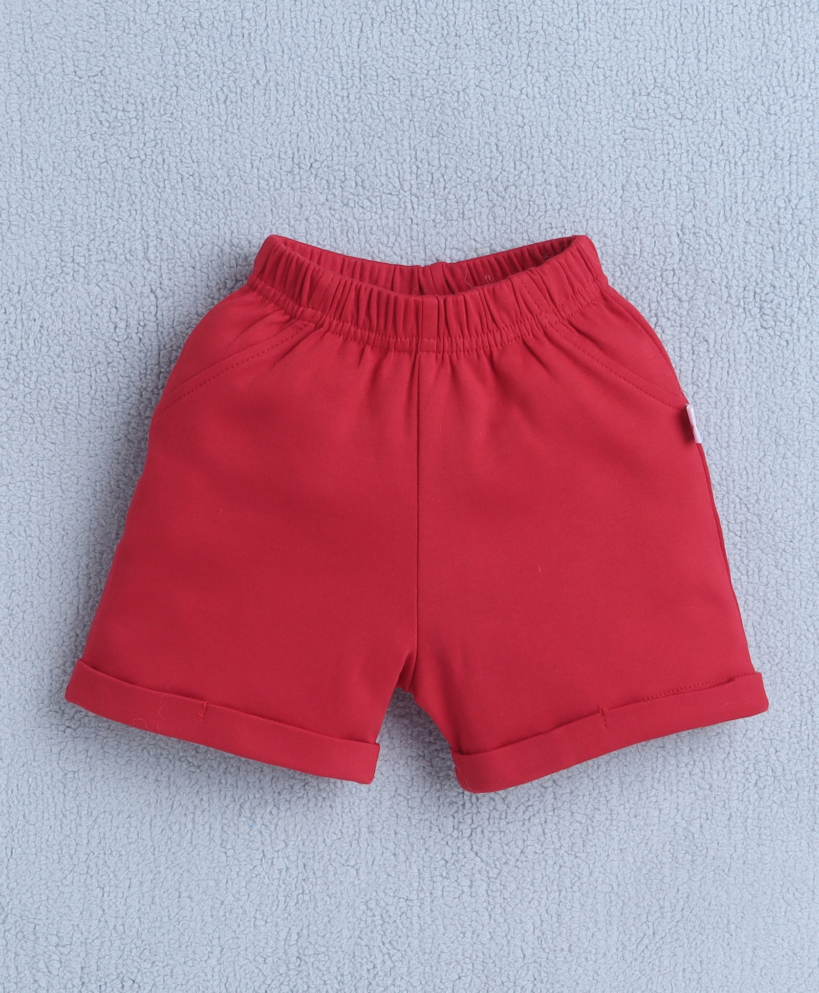 Boys 100% Cotton Stripes Formal Set - White & Red