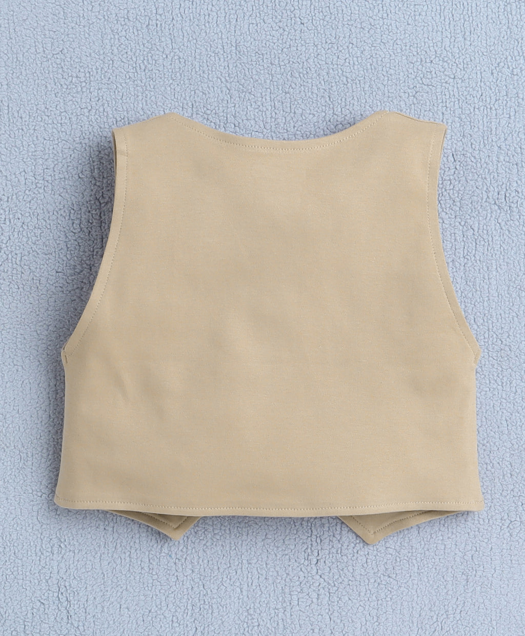 Bumzee Black & Beige Formal Set, Full Sleeves, 100% Cotton, with Waistcoat (Style Peb10162)