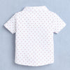 Boys 100% Cotton Star Formal Set - White & Red