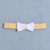 Yellow Girls Cap Sleeves Cotton Frock With Headband