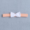 Peach Girls Cap Sleeves Cotton Frock With Headband