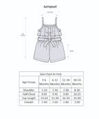 Bumzee Lavender Polka Dot Jumpsuit, Sleeveless, 100% Cotton