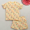 Peach Baby Boys Half Sleeves Jabla & Short Set