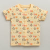 Peach Baby Boys Half Sleeves Jabla & Short Set