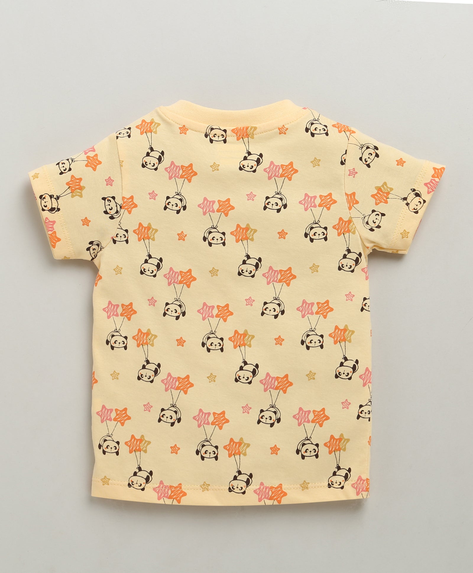 Peach Baby Boys Half Sleeves Jabla & Short Set