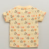 Peach Baby Boys Half Sleeves Jabla & Short Set