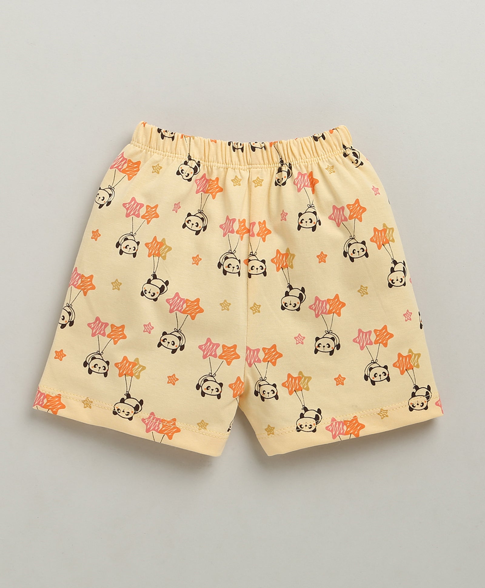 Peach Baby Boys Half Sleeves Jabla & Short Set
