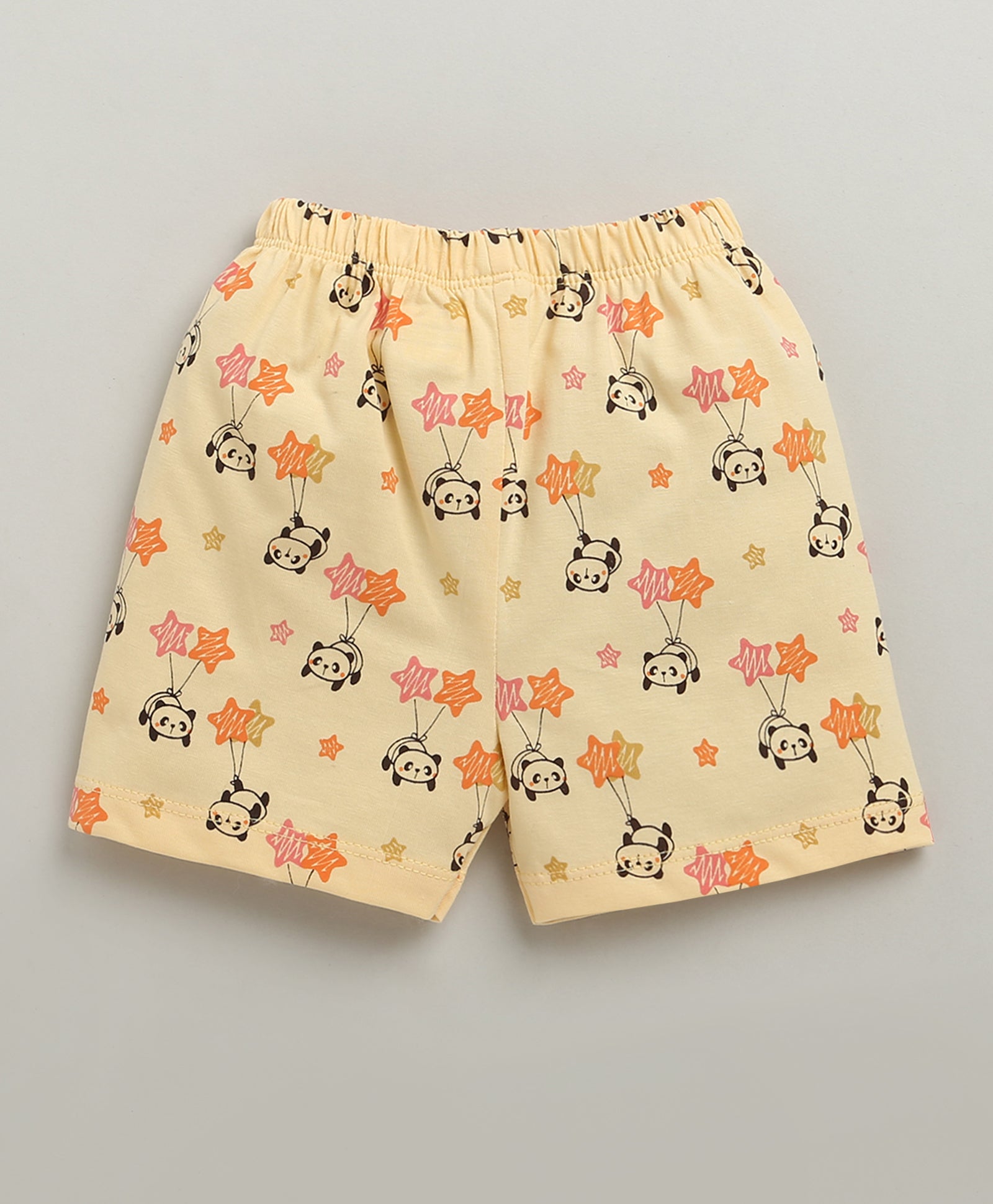 Peach Baby Boys Half Sleeves Jabla & Short Set