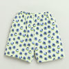 BUMZEE Lime Green Baby Girls Half Sleeves Jabla & Short Set