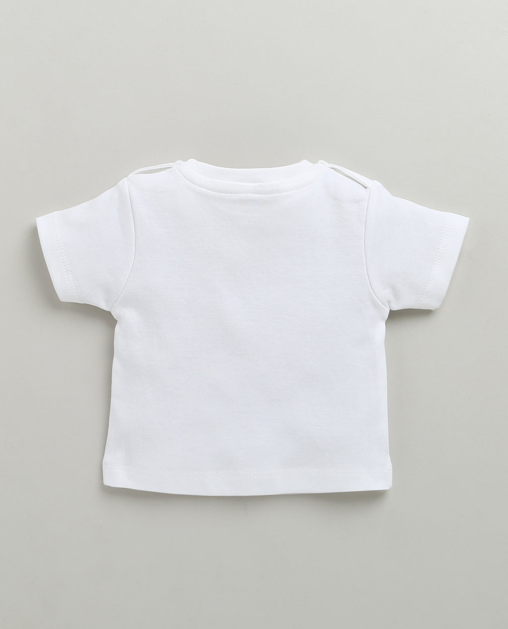 Bumzee Yellow & White Animal Print Dungaree Set, Half Sleeves, 100% Cotton