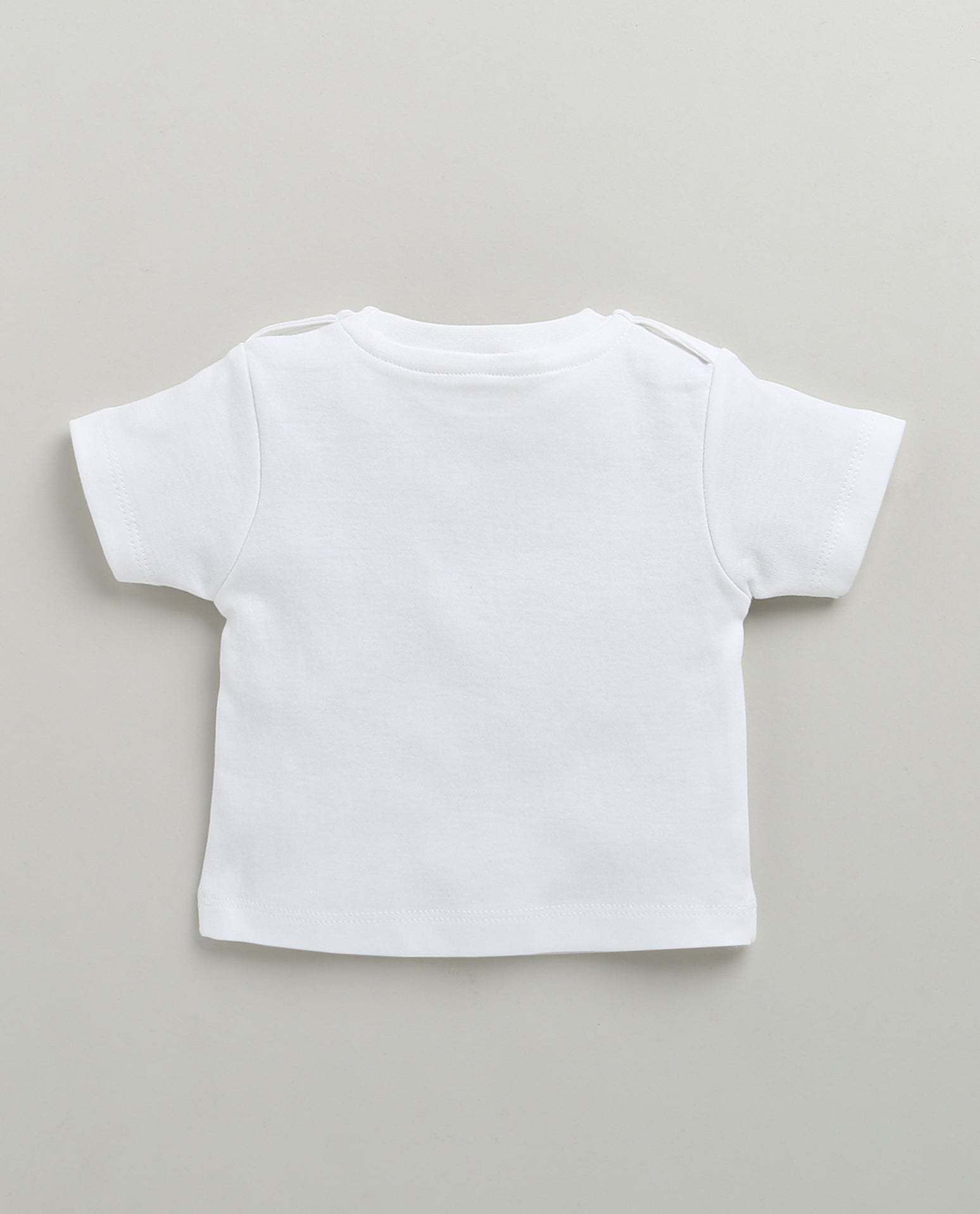 Boys 100% Cotton Animal Dungaree Set - Yellow & White