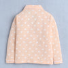 Girls 100% Cotton Bow Tie Nightsuit - Peach