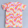BUMZEE Multi Girls Half Sleeves T-Shirt & Short Set