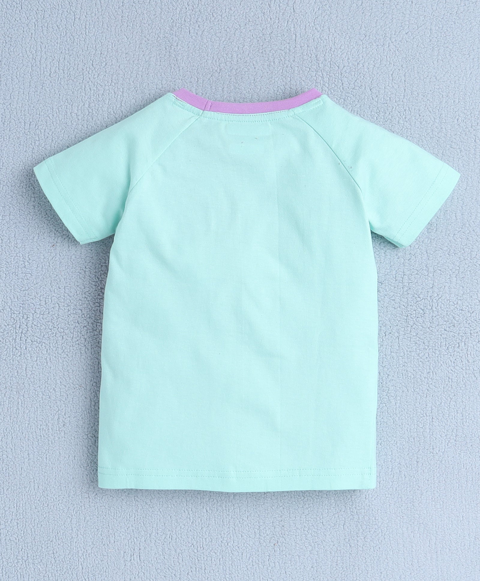 BUMZEE Mint Green Girls Half Sleeves T-Shirt & Short Set