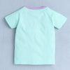 BUMZEE Mint Green Girls Half Sleeves T-Shirt & Short Set