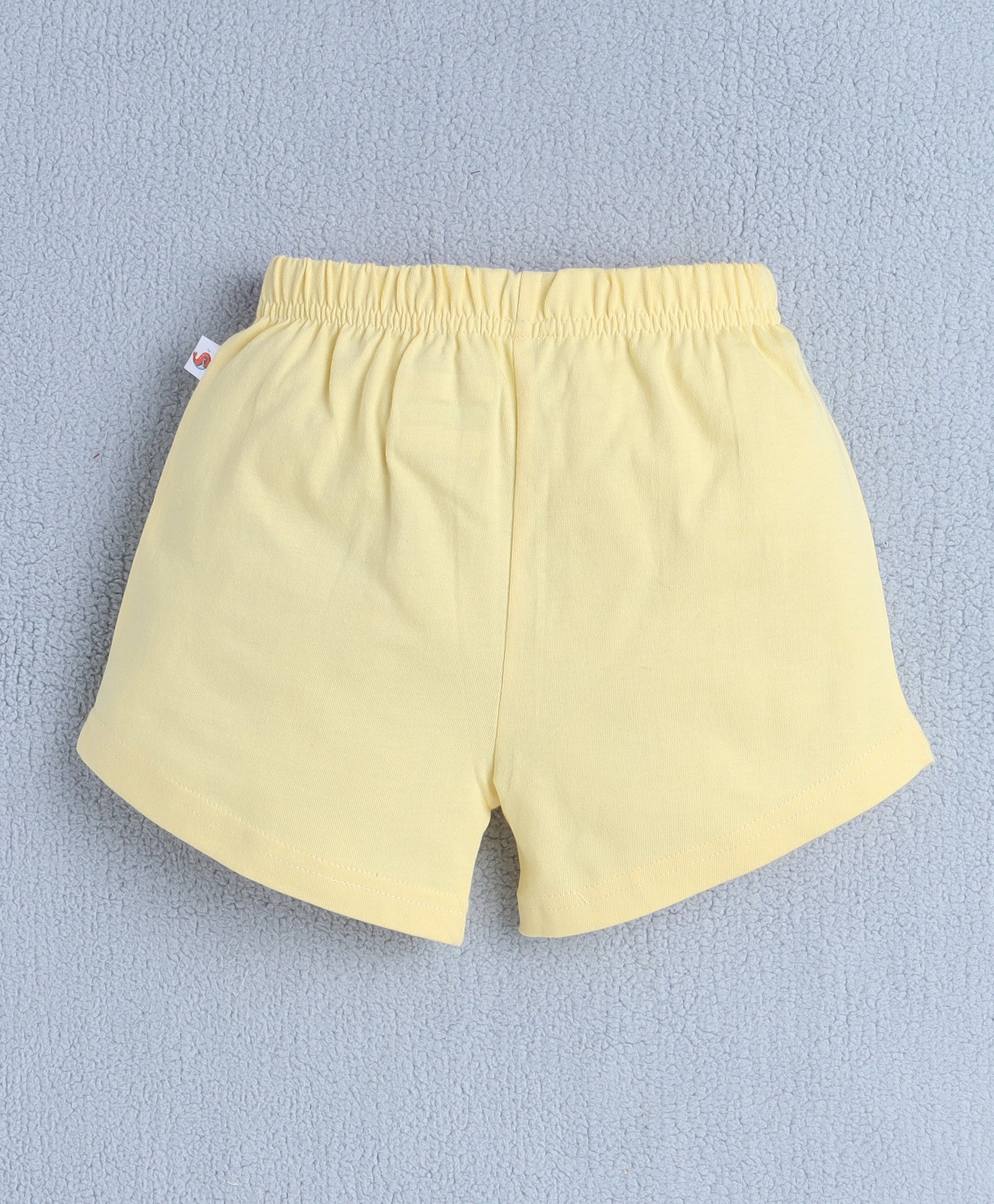 BUMZEE Pink & Yellow Girls Half Sleeves T-Shirt & Short Set