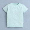 BUMZEE Pista Green Boys Half Sleeves T-Shirt & Short Set
