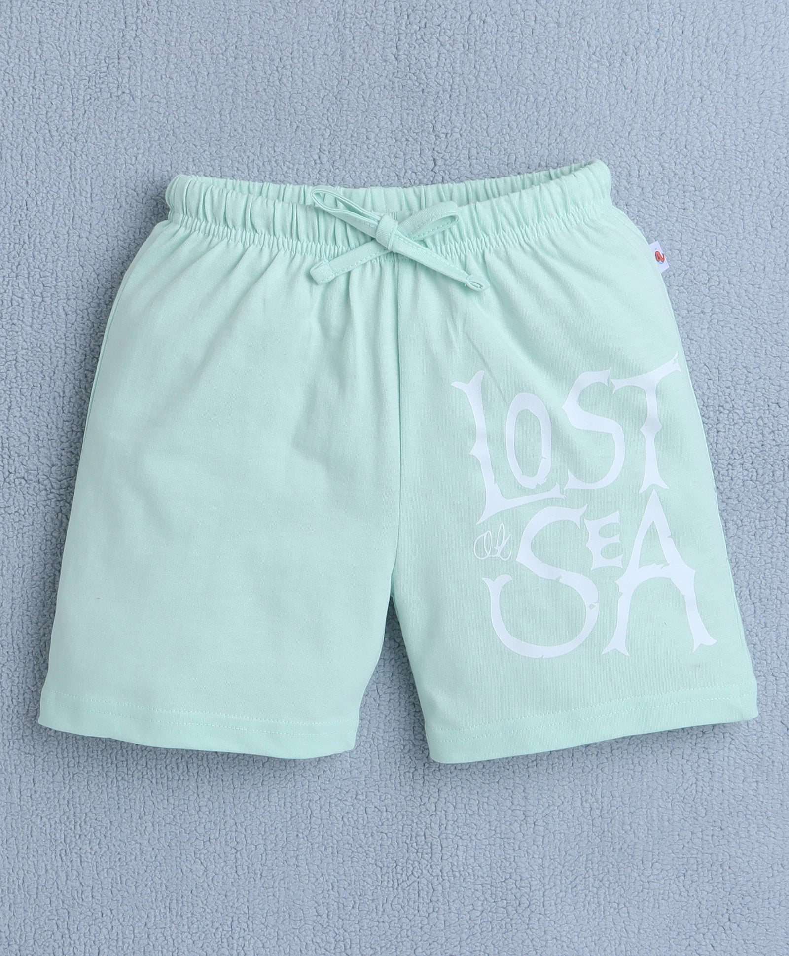 BUMZEE Pista Green Boys Half Sleeves T-Shirt & Short Set