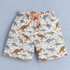 BUMZEE Beige Boys Half Sleeves T-Shirt & Short Set