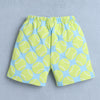 BUMZEE Yellow & Sky Blue Boys Half Sleeves T-Shirt & Short Set