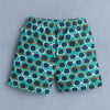 BUMZEE Blue & Green Boys Half Sleeves T-Shirt & Short Set