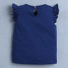 BUMZEE Navy & Pink Girls Sleeveless T-Shirt & Short Set