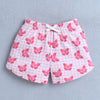 BUMZEE Navy & Pink Girls Sleeveless T-Shirt & Short Set