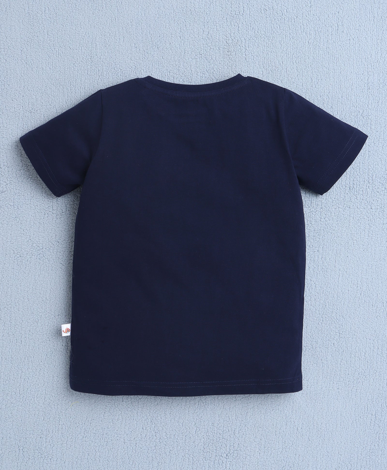 BUMZEE Navy & Yellow Boys Half Sleeves T-Shirt Pack Of 2