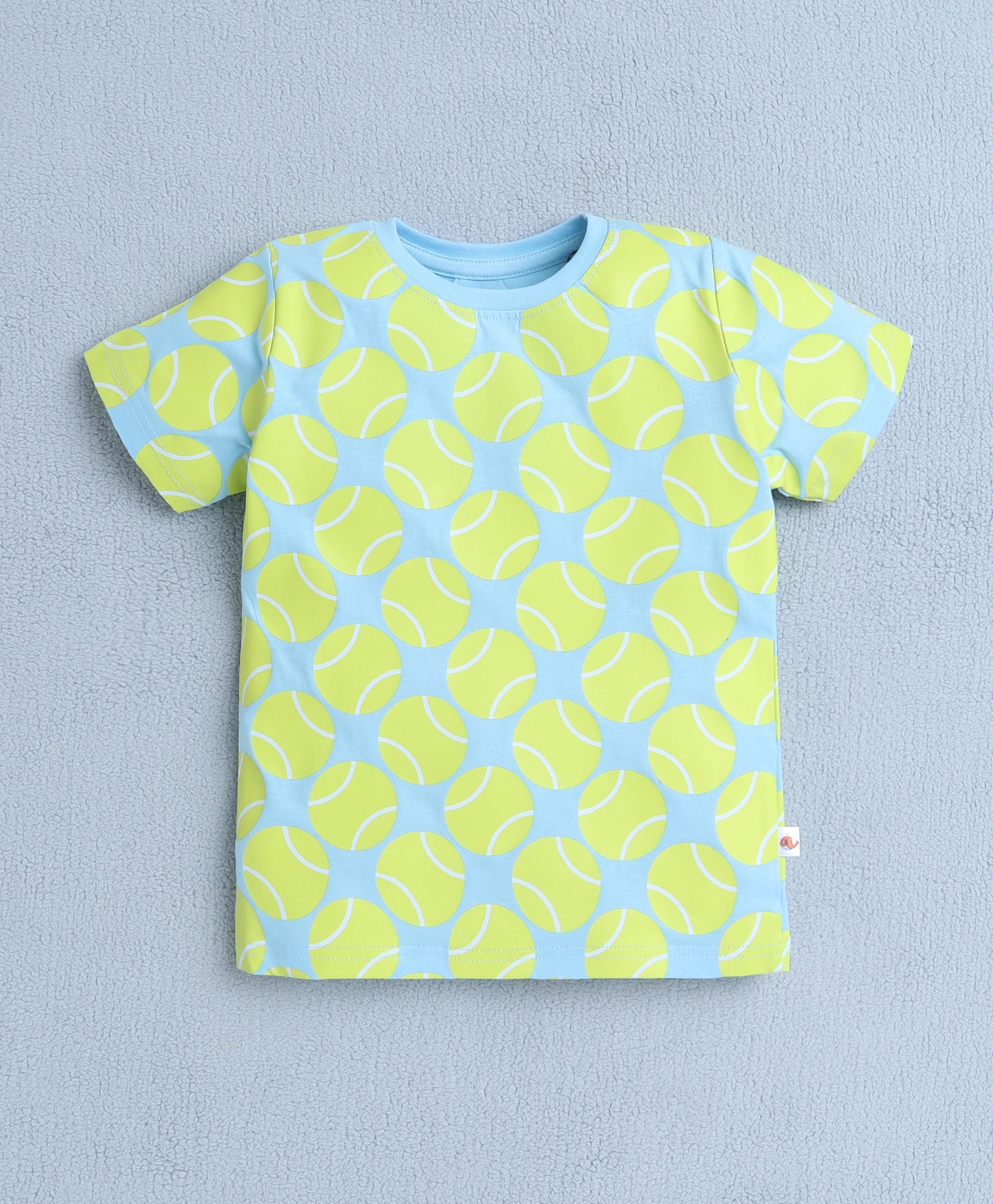 BUMZEE Navy & Yellow Boys Half Sleeves T-Shirt Pack Of 2