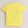 BUMZEE Yellow & Blue Boys Half Sleeves T-Shirt Pack Of 2