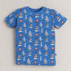 BUMZEE Yellow & Blue Boys Half Sleeves T-Shirt Pack Of 2